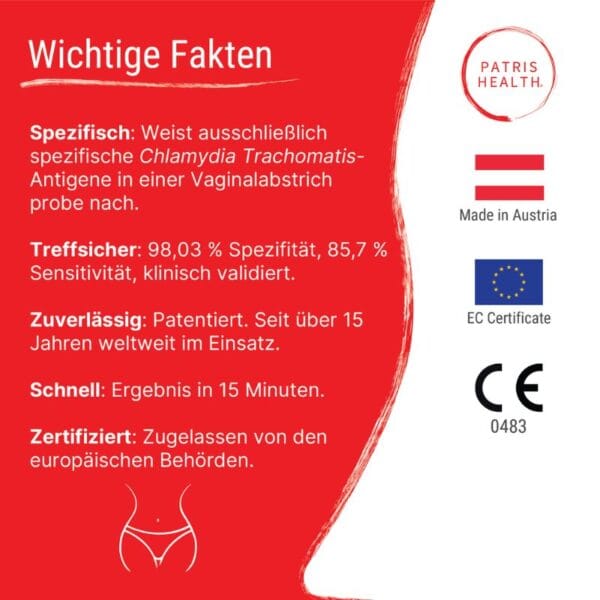 Wichtige Fakten zum Patris Health Chlamydien Selbsttest – Schnell, präzise und zuverlässig