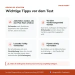 Patris Health PSA-Selbsttest – wichtige Hinweise vor dem Test