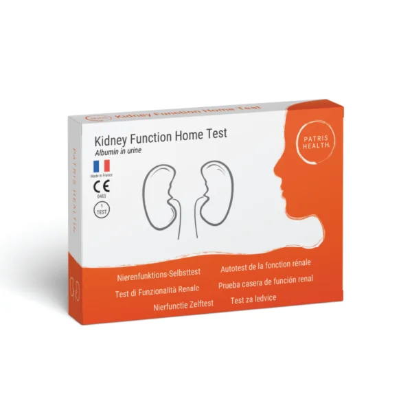 Patris-Health_Nierenfunktions-Selbsttest-Albumin Nierenfunktions-Selbsttest (Albumin) Patris Health®