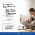 Infografik, fur wen der Patris Health Rotavirus- und Adenovirus-Selbsttest geeignet ist