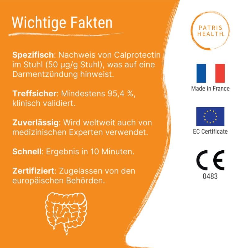 Wichtige Fakten zum Calprotectin Selbsttest – Präzise, zuverlässig und zertifiziert