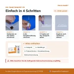 patris-health-calprotectin-selbsttest-anwendung Anleitung zur Anwendung des Patris Health Calprotectin-Selbsttest in 4 Schritten